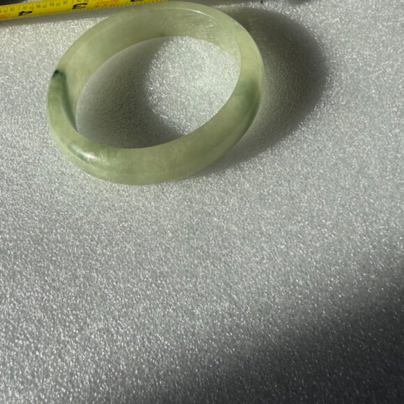 Jade Bangle Bracelet - Picture 2 of 4